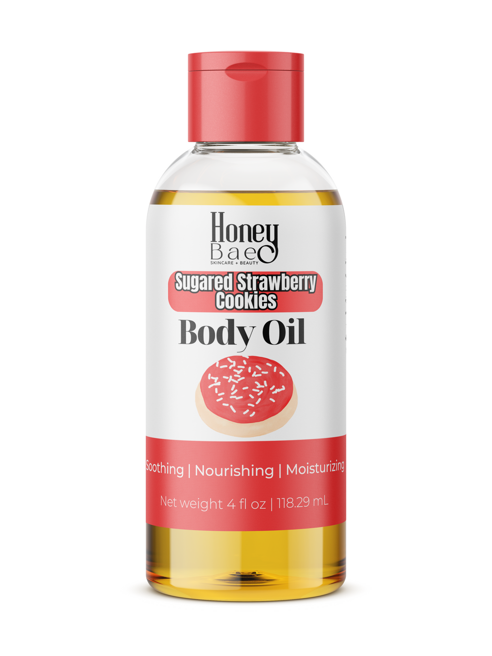 Sugared Strawberry Cookies - Body Oil